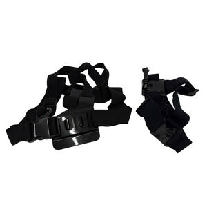 Insignia GoPro-Compatible Chest Harness and Head Strap Mount Set Black